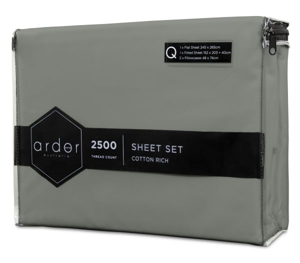 2500TC Cotton Rich SHEET SETS – QUEEN