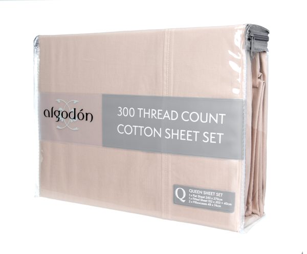 300TC Cotton SHEET SET – KING