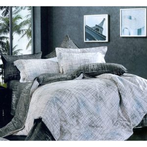 Hudson 100% Cotton Quilt Cover Set – Queen