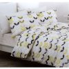 Leaves Easy Care Quilt Cover Set Queen