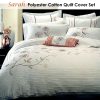 Sarah Polyester Cotton Quilt Cover Set Queen