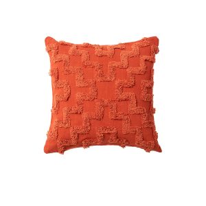 Accessorize Janni Filled Square Cushion – Rust