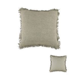 Accessorize Nova Square Filled Cushion 45cm x 45cm – Sage