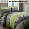 Ali Neon Quilt Cover Set Queen