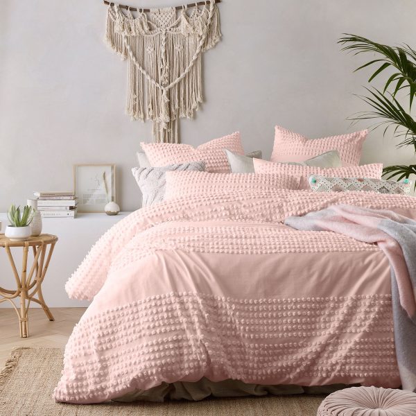 Betty Blush Quilt Cover Set King