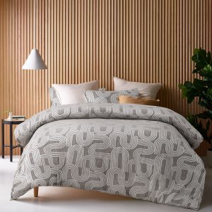 Brent Jacquard Quilt Cover Set King