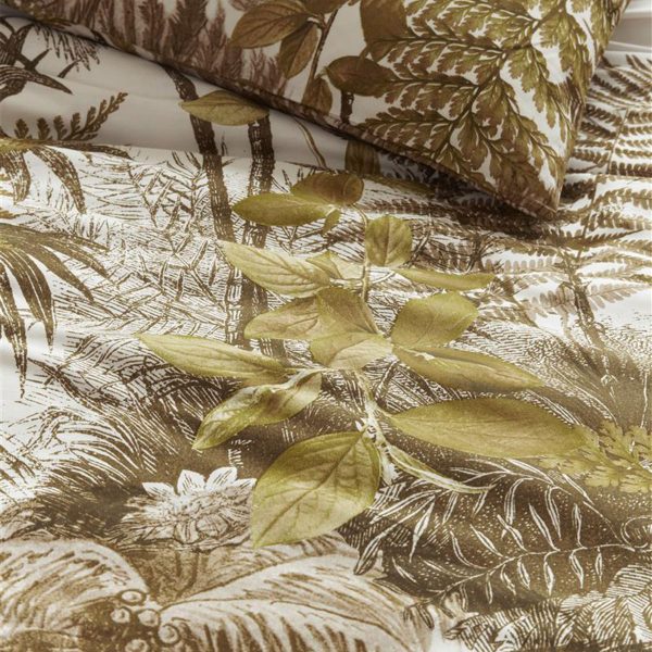 Caribe Ochre Cotton Quilt Cover Set King