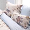 Cece Fiore White Cotton Quilt Cover Set Super King