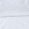 Riviera Maison Elowen White Cotton Quilt Cover Set King