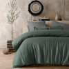 Sea Green 100% Hemp Quilt Cover Set King