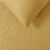 100% Linen Ochre Quilt Cover Set Super King