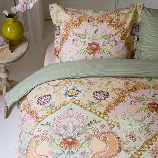 Saluti Grandi Pastel Cotton Quilt Cover Set King