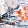 Tree of Life White 100% Cotton Quilt Cover Set King