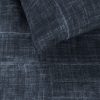 Vintage Indigo Dark Blue Cotton Quilt Cover Set King