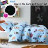 Woof Glow in the Dark Quilt Cover Set Double