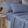 Sky Blue 100% Hemp Sheet Set King