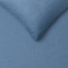 100% Linen Brilliant Blue Sheet Set Super King