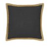 Mornington Linen Cushion Cover 50 x 50 cm Charcoal