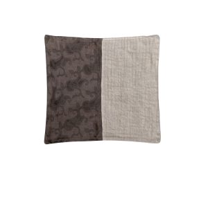 IDC Homewares Quality Cushion Cover – Paisley Brown