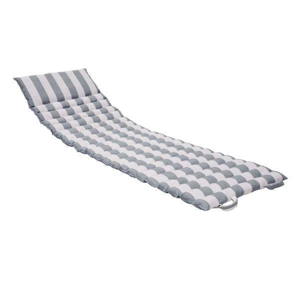 Alfresco Cotton Lounge Mat Grey