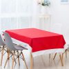 Christmas Chair Covers Tablecloth Runner Decoration Xmas Dinner Party Santa Gift, Table Cloth (130×180 cm)