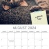 Cat Shaming – 2024 Square Wall Calendar Pets Animals 16 Months Premium Planner