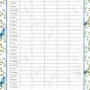 Birdsong Family Organiser – 2024 Square Wall Calendar 16 Months School Planner