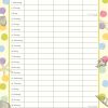 By the Sea Family Organiser – 2024 Square Wall Calendar 16 Months School Planner