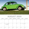 Classic Beetles – 2024 Square Wall Calendar 16 Months Planner Xmas New Year Gift