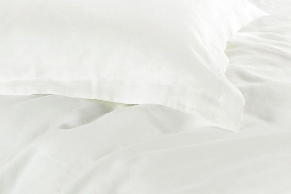 1000TC Tailored Duvet Doona Quilt Cover Set – DOUBLE, White