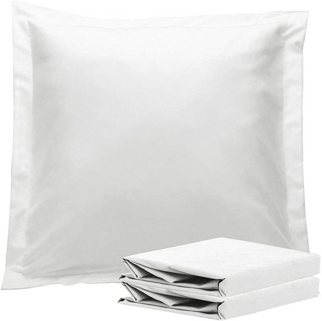 1000TC Premium Ultra Soft European Pillowcases 2-Pack