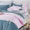 Pink Dots Bed Quilt/Doona/Duvet Doona Duvet Cover Set – DOUBLE