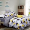 Geometric Duvet Doona Quilt Cover Set – DOUBLE