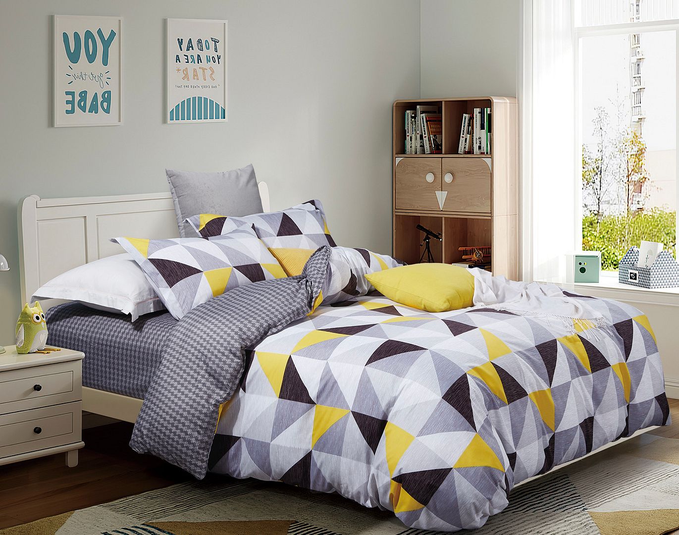 Geometric Duvet Doona Quilt Cover Set