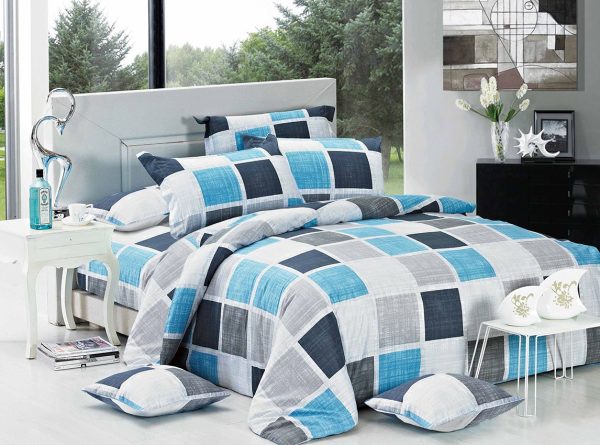 Brinty Duvet Doona Quilt Cover Set – KING