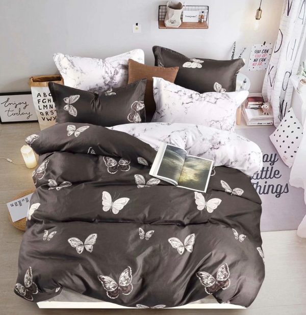 Butterfly Quilt/Doona/Duvet Cover Set – KING