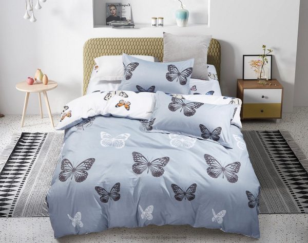 Butterfly Quilt/Doona/Duvet Cover Set – KING