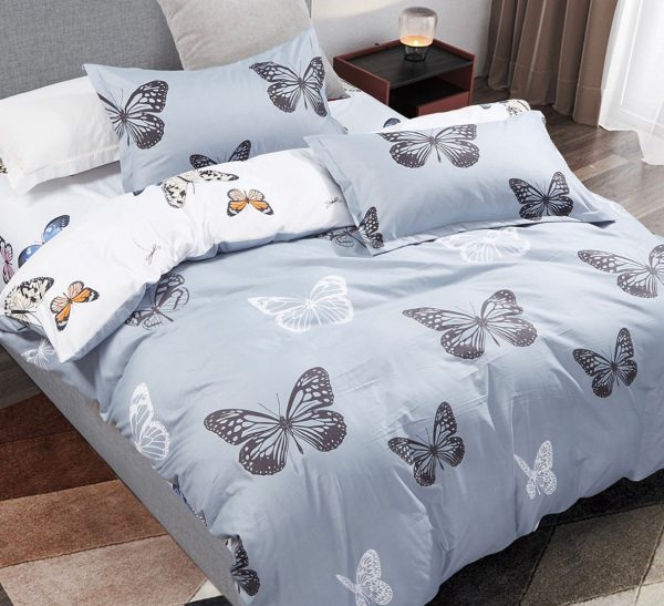 Butterfly Quilt/Doona/Duvet Cover Set – KING