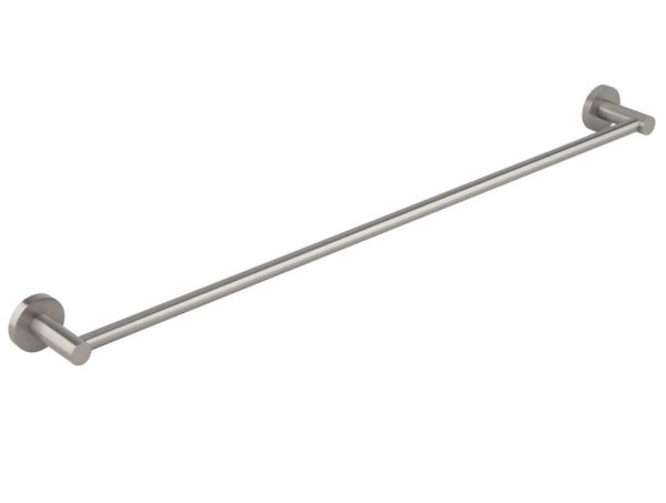 Luxurious Brushed Nickel Stainless Steel 304 Towel Rack Rail – Single Bar 600mm