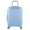 Cardin Inspired Milleni Cabin Luggage Bag Travel Carry On Suitcase 54cm (39L) – Blue