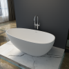 Medium Size Egg Shaped Cast stone – Solid Surface Bath 1600mm length