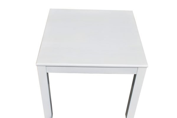 White Square Table