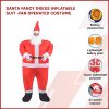 SANTA Fancy Dress Inflatable Suit -Fan Operated Costume