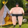 SUMO Fancy Dress Inflatable Suit -Fan Operated Costume