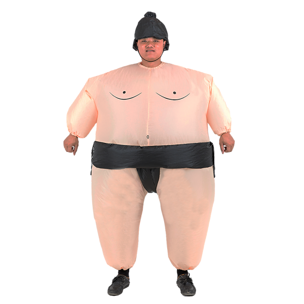 SUMO Fancy Dress Inflatable Suit -Fan Operated Costume