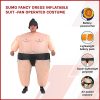 SUMO Fancy Dress Inflatable Suit -Fan Operated Costume