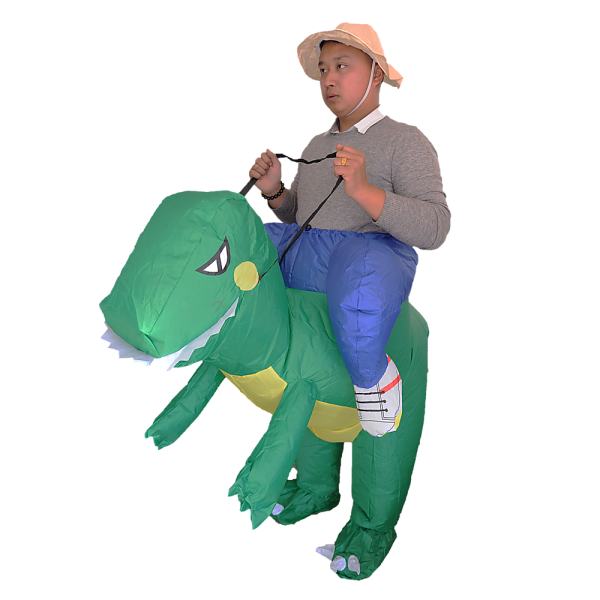 DINO Fancy Dress Inflatable Suit -Fan Operated Costume