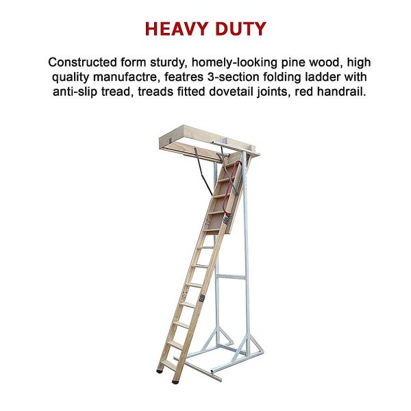 Attic Loft Ladder – 2700 to 3050 mm