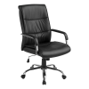 PU Leather Office Chair Executive Padded Black