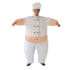 CHEF Fancy Dress Inflatable Suit -Fan Operated Costume